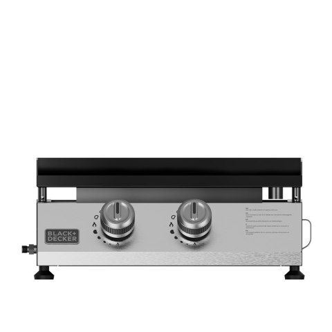Grill gazowy BXOP4900E Black+Decker 2 palniki | 2,45kW | automatyczny zapłon | 450 x 360 mm