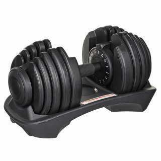 Hantel żeliwny regulowany automat 24 kg REBEL ACTIVE (OUTLET)