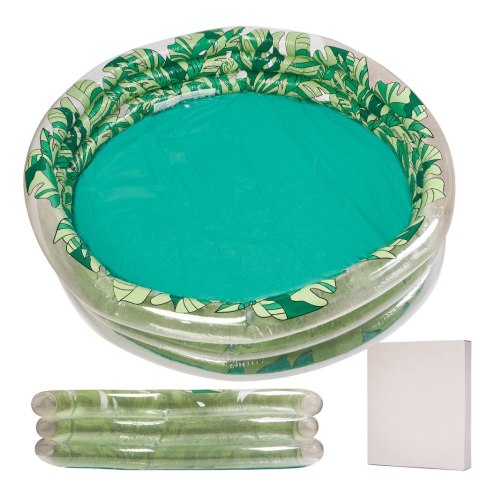 Basen dmuchany dla dzieci dziecka basenik ogrodowy do ogrodu duży XL 150cm Kik Sp. z o. o. Sp. k.