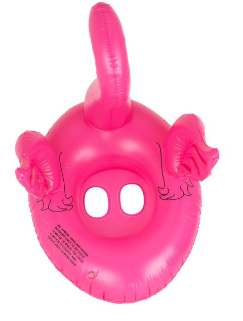 Kółko do pływania dla niemowląt koło pontonik dla dzieci dmuchany z siedziskiem flaming max 15kg 1-3lata Kik Sp. z o. o. Sp. k.