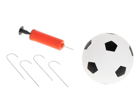 Bramka piłkarska treningowa z siatką + mata celownicza + piłka Kik Sp. z o. o. Sp. k.