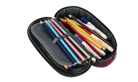 Piórnik szkolny jednokomorowy saszetka St. Right nebula St. Majewski Sp. z o. o.