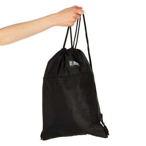 Plecak worek na buty wf ST. Right czarny St. Majewski Sp. z o. o.