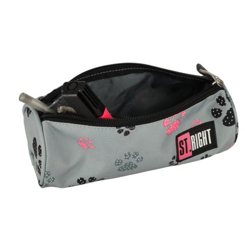 Piórnik szkolny saszetka tuba St. Right szary St. Majewski Sp. z o. o.