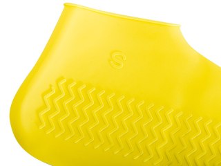 Nakładki przeciwdeszczowe na buty ochraniacze nieprzemakalne przeciwdeszczowe kalosze S żółte roz. 26-34 Kik Sp. z o. o. Sp. k.