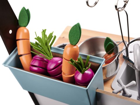 Kuchnia dla dzieci drewniana MDF z akcesoriami LOFT XXL 96cm Kik Sp. z o. o. Sp. k.