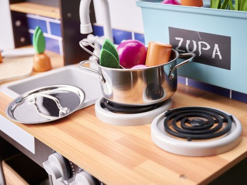 Kuchnia dla dzieci drewniana MDF z akcesoriami LOFT XXL 96cm Kik Sp. z o. o. Sp. k.