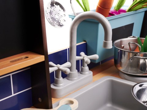 Kuchnia dla dzieci drewniana MDF z akcesoriami LOFT XXL 96cm Kik Sp. z o. o. Sp. k.