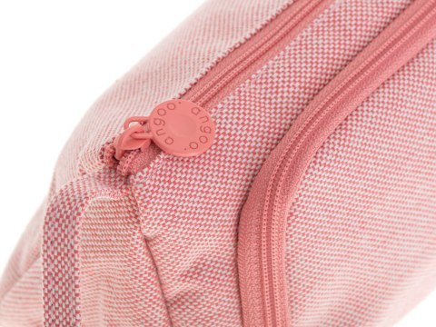 Piórnik szkolny dwukomorowy saszetka kosmetyczka rozkładany 3w1 różowy Kik Sp. z o. o. Sp. k.