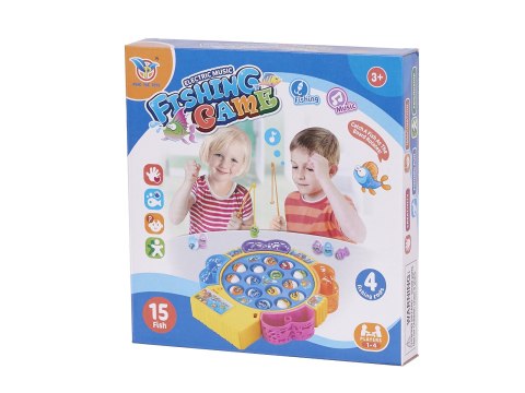 Gra zręcznościowa rodzinna rybki łowienie 15 rybek + 4 wędki Kik Sp. z o. o. Sp. k.