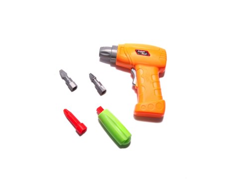 Wkrętarka wiertarka śrubki klocki konstrukcyjne zestaw majsterkowicza walizka 151 elementów Kik Sp. z o. o. Sp. k.