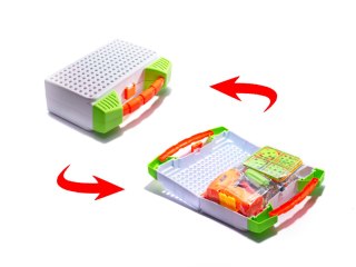 Wkrętarka wiertarka śrubki klocki konstrukcyjne zestaw majsterkowicza walizka 181 elementów Kik Sp. z o. o. Sp. k.