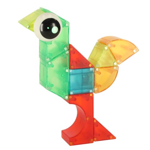 Klocki magnetyczne konstrukcyjne świecące elementy figury 3D 32el. Kik Sp. z o. o. Sp. k.