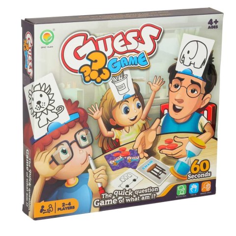 Gra rodzinna towarzyska dla dzieci Zgadnij kim jestem? Rysowanie Kik Sp. z o. o. Sp. k.