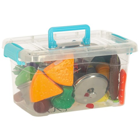 Zestaw Warzyw i Owoców do Krojenia 36 el. z Akcesoriami - Kreatywna Zabawa w Gotowanie Kik Sp. z o. o. Sp. k.