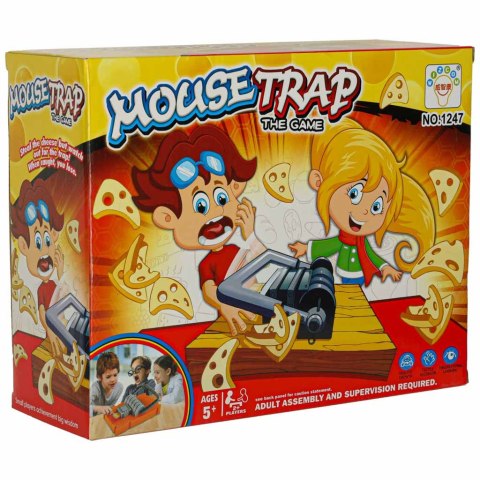 Pułapka na myszy gra zręcznościowa złap ser dla dzieci Kik Sp. z o. o. Sp. k.