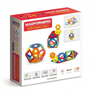 Klocki magnetyczne Challenger 14 elementów Magformers