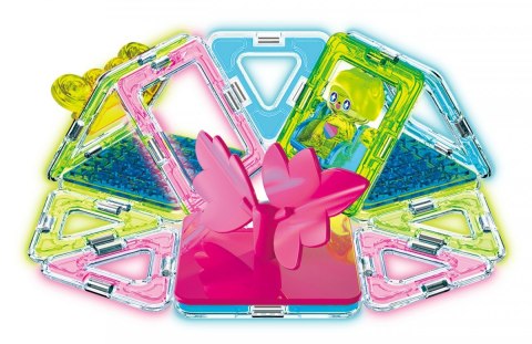 Klocki magnetyczne Glowing Craft 20 elementów Magformers