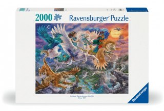 Puzzle 2000 elementów Fantazja Pegaz Ravensburger Polska
