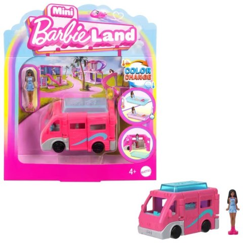 Pojazd Barbie Mini Barbieland, Kamper Mattel