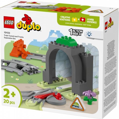 Klocki DUPLO 10425 Tunel i tory kolejowe - zestaw rozszerzający LEGO
