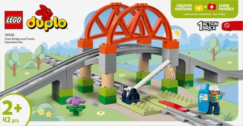 Klocki DUPLO 10426 Most i tory kolejowe - zestaw rozszerzający LEGO