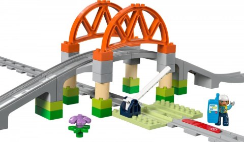 Klocki DUPLO 10426 Most i tory kolejowe - zestaw rozszerzający LEGO