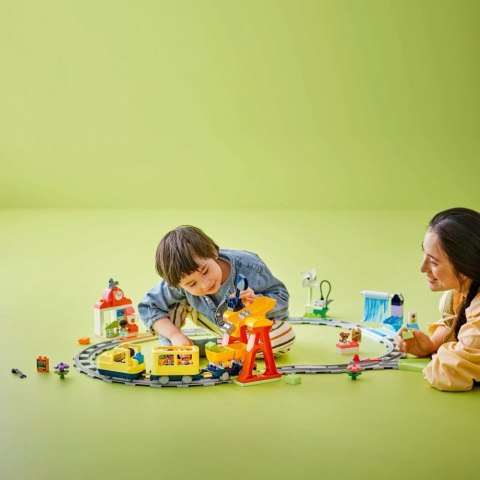 Klocki DUPLO 10428 Duży interaktywny pociąg miejski LEGO