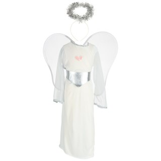 Kostium strój karnawałowy przebranie aniołek aureola jasełka 4 el rozmiar S Kik Sp. z o. o. Sp. k.