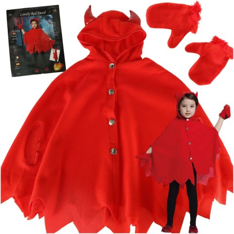 Kostium strój karnawałowy przebranie diabełek rozmiar S Kik Sp. z o. o. Sp. k.