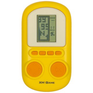 Gra elektroniczna zręcznościowa mini konsola przenośna kieszonkowa żółty Kik Sp. z o. o. Sp. k.