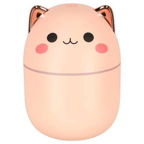 Nawilżacz powietrza dyfuzor do olejków kotek różowy RGB Kik Sp. z o. o. Sp. k.