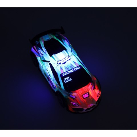 Samochód RC sportowy zdalnie sterowany na pilot auto wyścigowe drift z LED światłami zielony Kik Sp. z o. o. Sp. k.