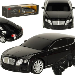 Samochód zdalnie sterowany Rastar 48600 Bentley Continental GT 1:24 czarny Kik Sp. z o. o. Sp. k.