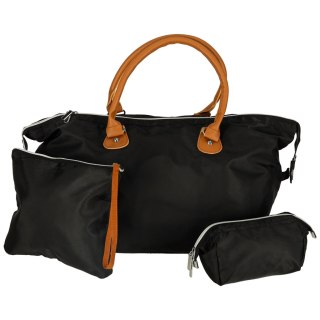 Torba podróżna wielofunkcyjna do wózka dla mamy zestaw czarna Kik Sp. z o. o. Sp. k.