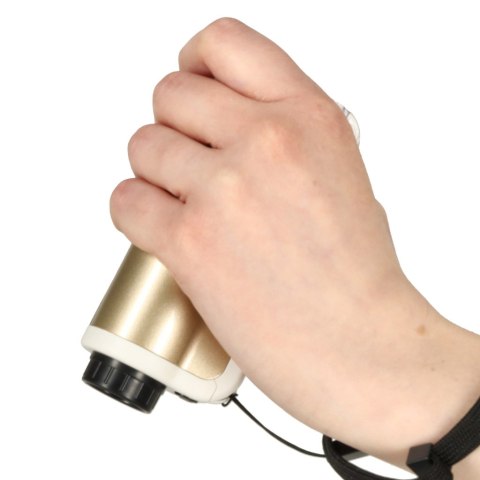 Mikroskop kieszonkowy szkolny edukacyjny naukowy mini LED akcesoria Kik Sp. z o. o. Sp. k.