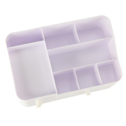 Organizer na kosmetyki szkatułka pojemnik kuferek na biżuterię z szufladami duży XXL Kik Sp. z o. o. Sp. k.