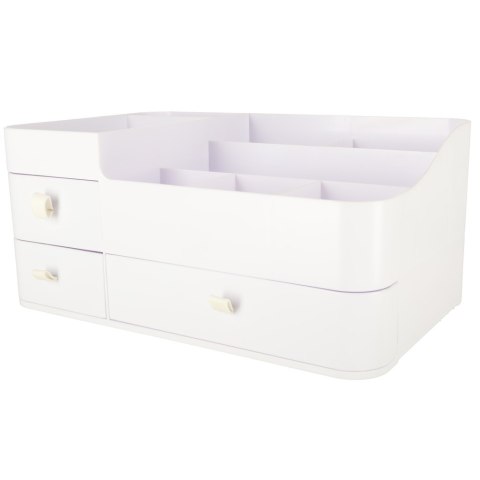 Organizer na kosmetyki szkatułka pojemnik kuferek na biżuterię z szufladami duży XXL Kik Sp. z o. o. Sp. k.