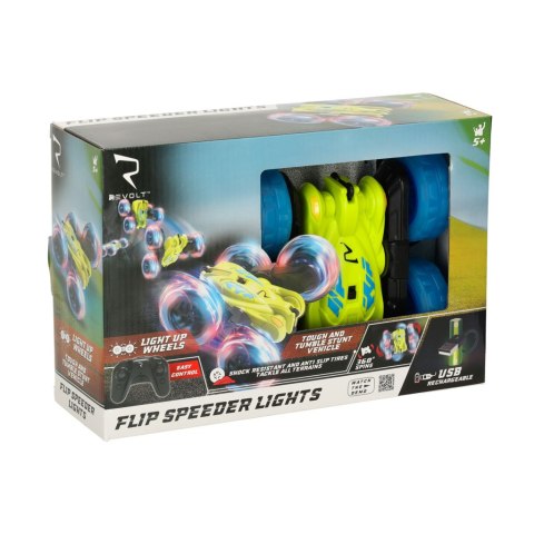 Samochód zdalnie sterowany RC REVOLT TG1023 Flip Speeder Lights 2.4GHz LED Off-Road Na Każdy Teren Akrobacje 360 Kik Sp. z o. o. Sp. k.