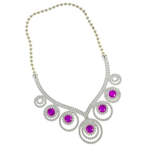 Kostium strój karnawałowy przebranie królowa księżniczka korona torebka 9 elementów Kik Sp. z o. o. Sp. k.