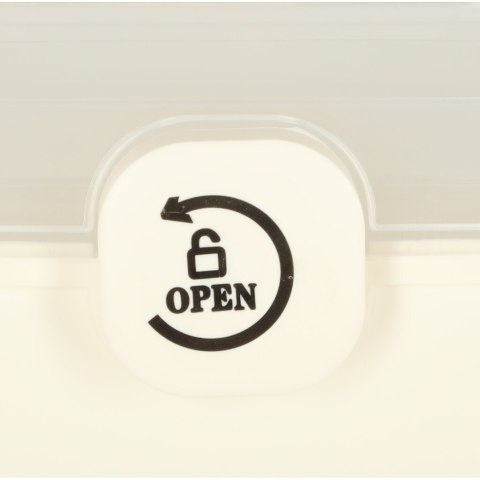 Organizer na leki pojemnik pudełko kasetka apteczka duży XL na zamek skrzynka 29x19x15,5 cm Kik Sp. z o. o. Sp. k.