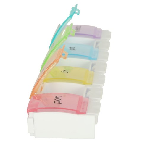 Pojemnik organizer na tabletki leki tygodniowy 7dni PL Kik Sp. z o. o. Sp. k.