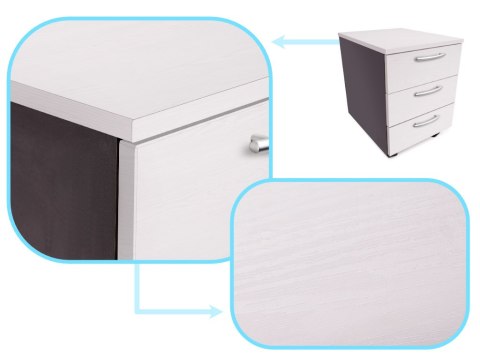 Folia rolka samoprzylepna okleina tapeta dąb biały 1,22x50m Kik Sp. z o. o. Sp. k.