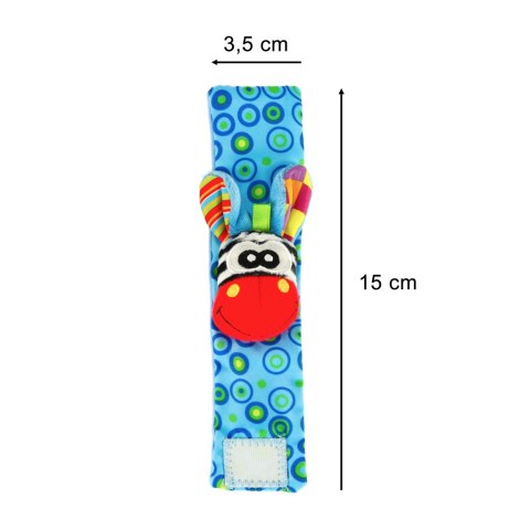 Grzechotka zabawka na rączki dłonie 2szt. Kik Sp. z o. o. Sp. k.