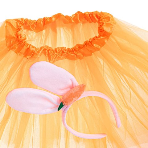 Kostium strój karnawałowy króliczek spódniczka tiulowa opaska marchewka Kik Sp. z o. o. Sp. k.