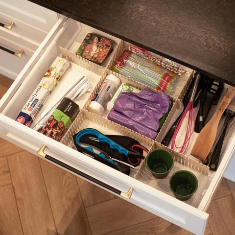 Separator organizer przegródka do szuflad 4szt. Kik Sp. z o. o. Sp. k.