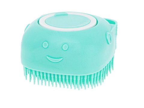 Szczotka silikonowa czyścik myjka do mycia psów kotów z dozownikiem miętowa Kik Sp. z o. o. Sp. k.