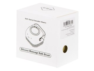 Szczotka silikonowa czyścik myjka do mycia psów kotów z dozownikiem żółta Kik Sp. z o. o. Sp. k.