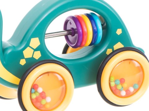 Żółwik do ciągania na sznurku zabawka sensoryczna mobilna grzechotka Kik Sp. z o. o. Sp. k.