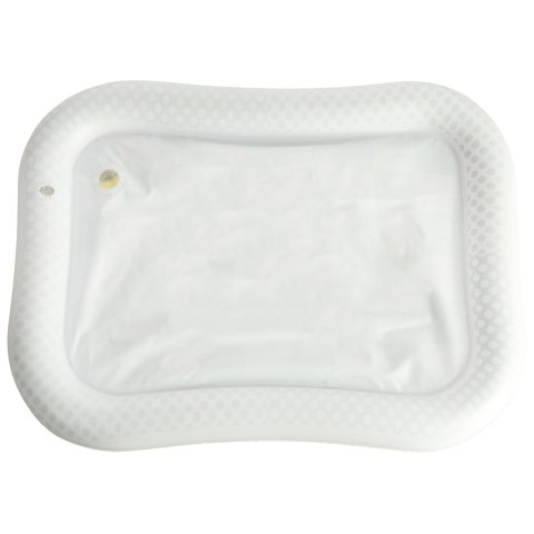 Mata wodna sensoryczna dmuchana dla niemowląt kontrastowa czarno-biała szachownica XXL 65x50 cm Kik Sp. z o. o. Sp. k.